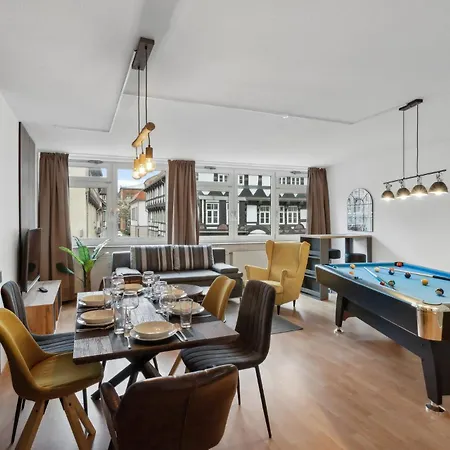 Lejlighed Charysma - Billard-loft, Fussgaengerzone, Schlafzimmer Mit Smart-tv, Parkplatz Hamelin
