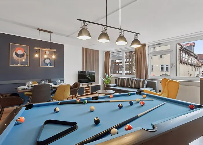 Charysma - Billard-loft, Fussgaengerzone, Schlafzimmer Mit Smart-tv, Parkplatz Apartman Hameln